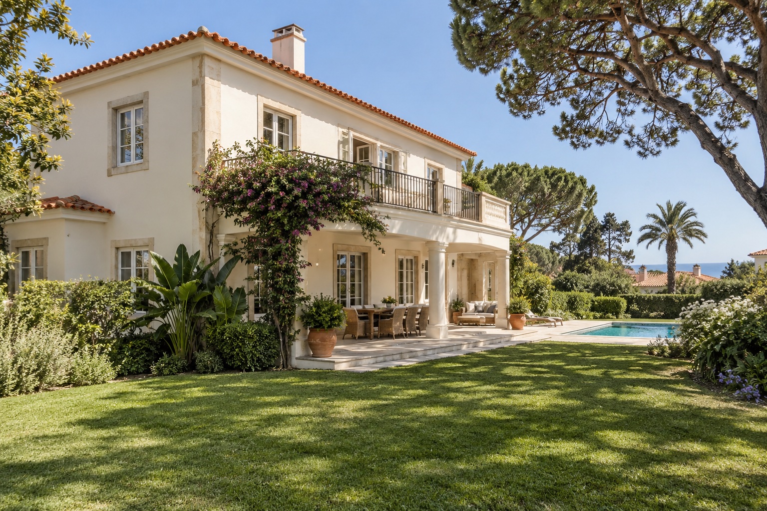 Fictional Estoril residence